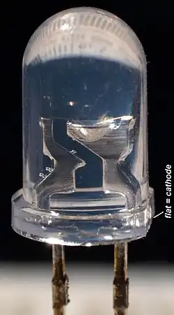 Светодиод в пластмассовом корпусе