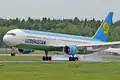 Boeing 767-300ER авиакомпании Узбекские Авиалинии в аэропорту Домодедово