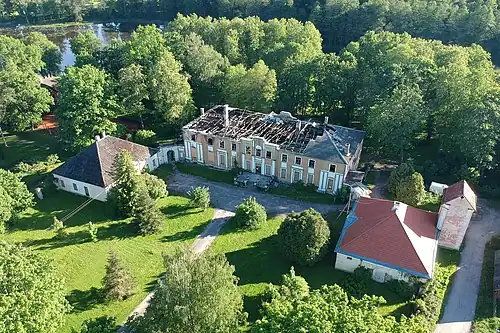 Мыза с высоты птичьего полёта,2019 год