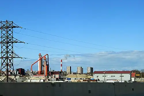 Вид на микрорайон с улицы Лагеди