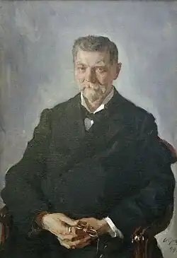 Валентин Серов. Портрет Василия Бахрушина, 1899