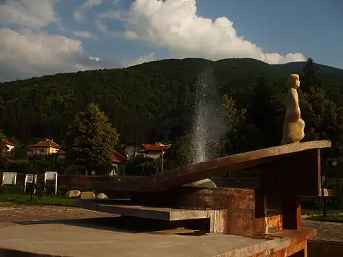 Гейзер в Сапарева-Баня