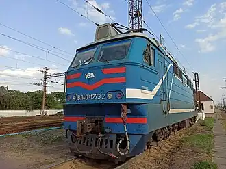 ВЛ40У-1273-2 Запорожского завода с кабиной аналогичной ЧС8