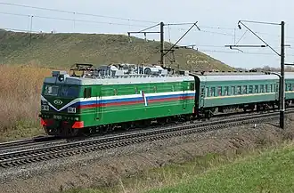 ВЛ65-027, Оренбург, апрель 2008