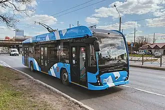 ВМЗ-5298.01-50 «Авангард»  на Ленинском проспекте, 2023 год