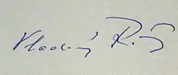 Изображение автографа