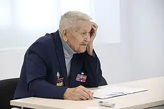 В. М. Толоконников на встрече со студентами РГАТУ им. Соловьёва, 22 ноября 2023