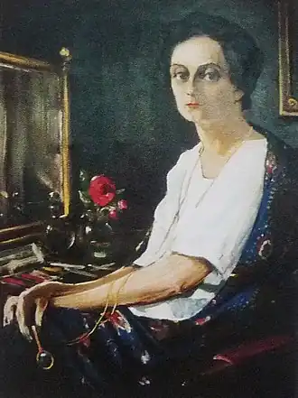 Портрет Тасо Абашидзе кисти Валериана Сидамон-Эристави