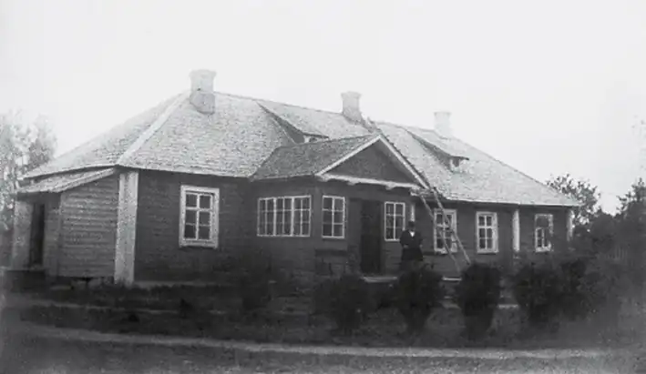 Пасторат прихода Валкеасаари. Открытка начала XX века