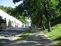 Улица Фальги по направлению к Дому коменданта