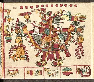 Стр. 24 Ватиканский кодекс Б 3773.Тлакацинакантли/Тцинакан