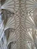 Собор в Винчестере, своды главного нефа