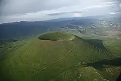 Потухший вулкан. Гора Вайоц