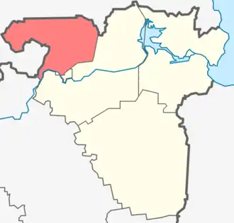 Важинское городское поселение на карте