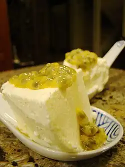 Мусс с плодами