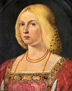 Женский портрет. 1525. Холст, масло. Национальная галерея, Лондон