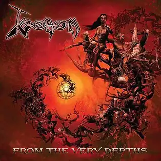Обложка альбома Venom «From the Very Depths» (2015)