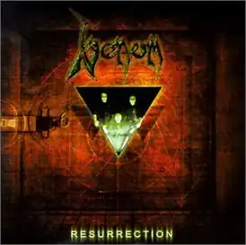 Обложка альбома Venom «Resurrection» (2000)