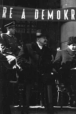 Петер Вереш и Ференц Эрдеи (справа) в 1947 году