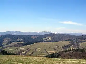 Вид с Верецкого перевала