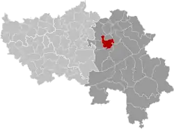 Расположение муниципалитета на карте провинции