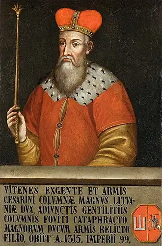 Воображаемый портрет князя Витеня, 1709