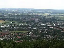 Вид на город