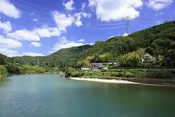 Среднее течение реки осенью 2013 года