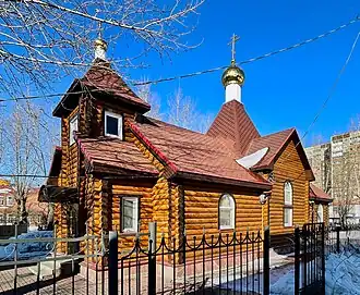 Деревянная Никольская церковь