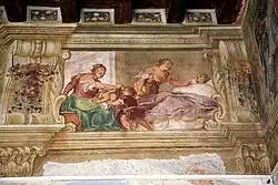 Деталь росписи