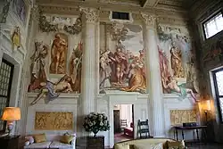 Главный зал. Фрески Дж.-Б. Дзелотти