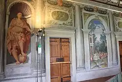 Деталь росписи