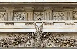 Деталь фриза нимфея