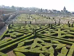 Сады замка Вилландри