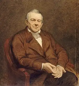 Абель-Франсуа Вильмен  Портрет работы Ари Шеффера, 1855, Лувр.