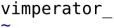 Логотип программы Vimperator