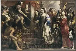 Великодушие Сципиона. Холст, масло. Частное собрание