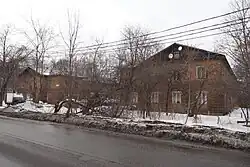 Долгопрудная аллея в районе бывшего конного двора усадьбы Виноградово