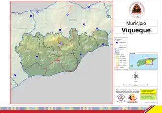 Викеке на карте