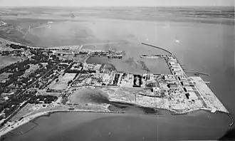 Вид базы Пуэрто-Бельграно в 1943 году