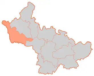 Двинский уезд (до 1893 года — Динабургский уезд) на карте