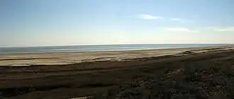 Вид на лиман с севера осенью 2015 года