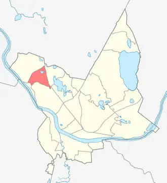 Микрорайоны Даугавпилса