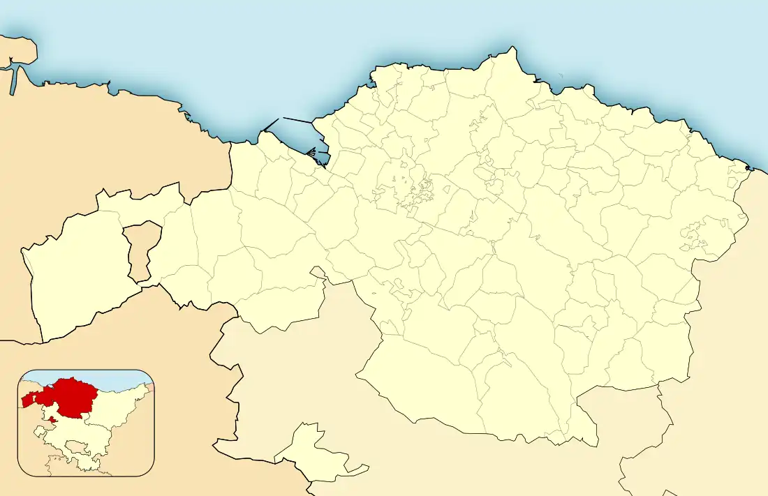 Сопуэрта на карте