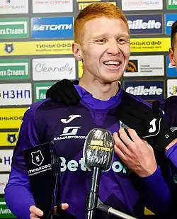 Камилов в составе «Уфы» (2020)