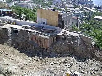 Начало строительства (сентябрь 2008)