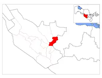 Вабкентский район на карте