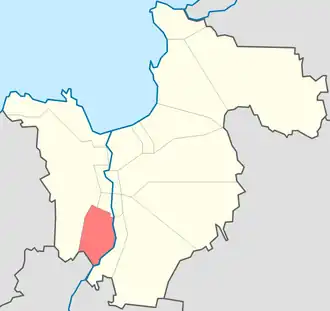 Вындиноостровское сельское поселение на карте