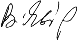 Изображение автографа