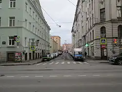 Вид от Боровой улицы